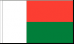 Madagascar Hand Waving Flags